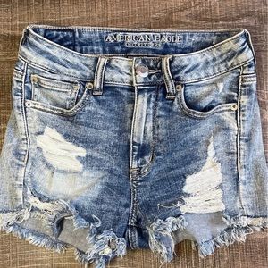 american eagle jean shorts